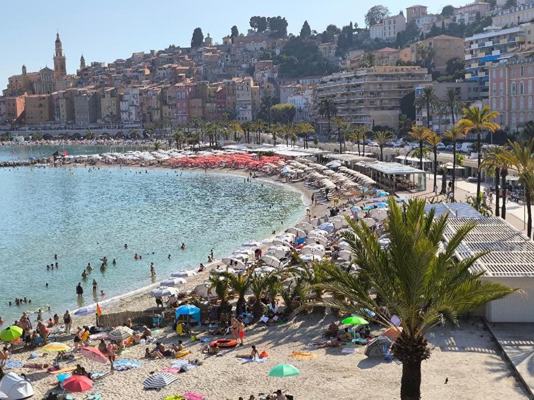 Cosy 2P A 5 Minutes A Pied De La Mer Et Du Centre Menton Exterior foto